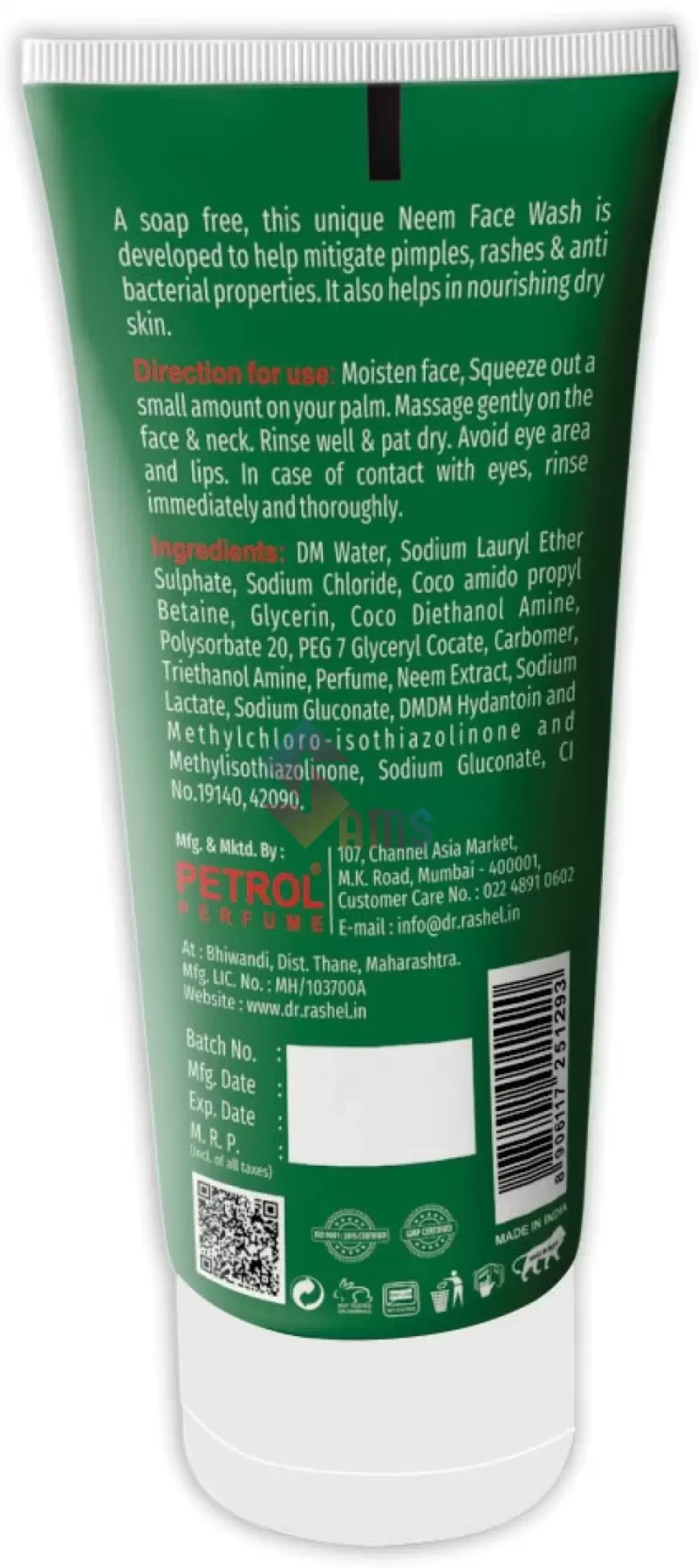 Dr Rashel Neem Face wash.webp